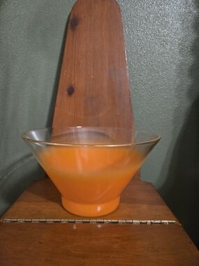 Orange Ombre Blendo Serving Bowl